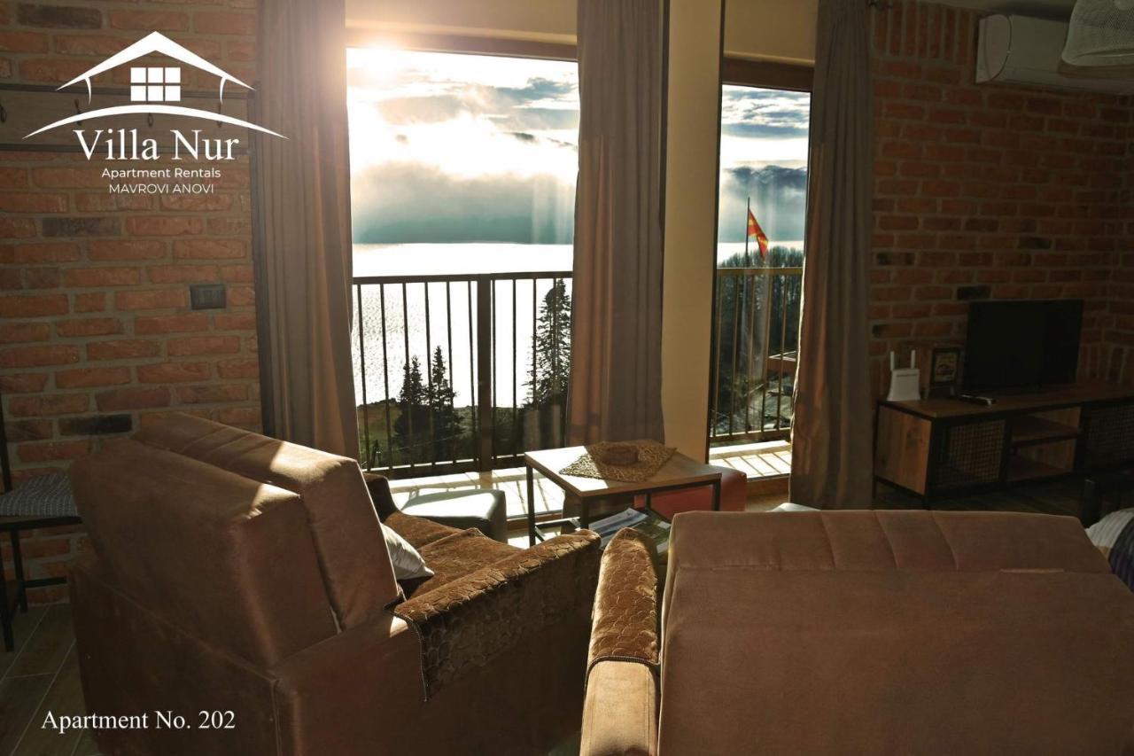 Villa Nur - Lake View Apartaments Mavrovi Anovi Eksteriør bilde