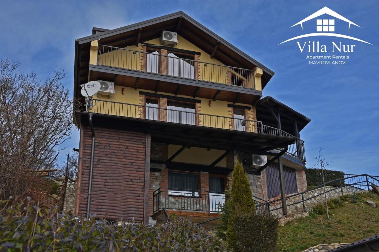 Villa Nur - Lake View Apartaments Mavrovi Anovi Eksteriør bilde