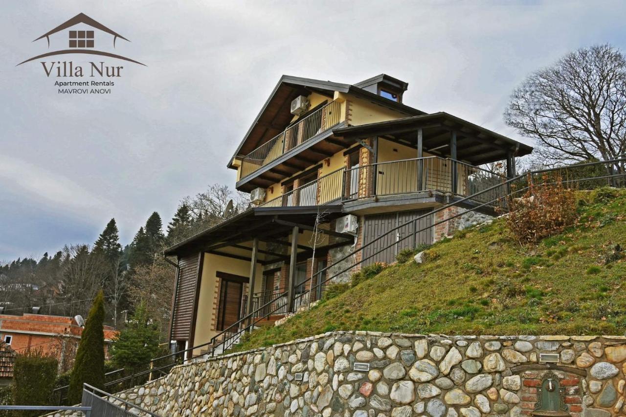 Villa Nur - Lake View Apartaments Mavrovi Anovi Eksteriør bilde