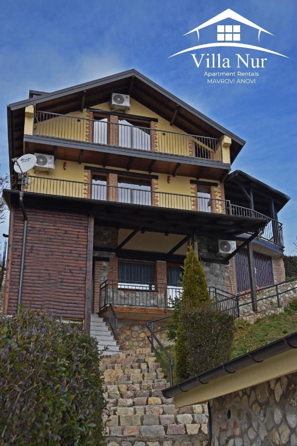 Villa Nur - Lake View Apartaments Mavrovi Anovi Eksteriør bilde